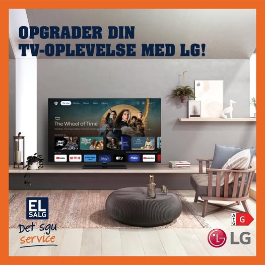 Lækkert og billigt LG-fjernsyn