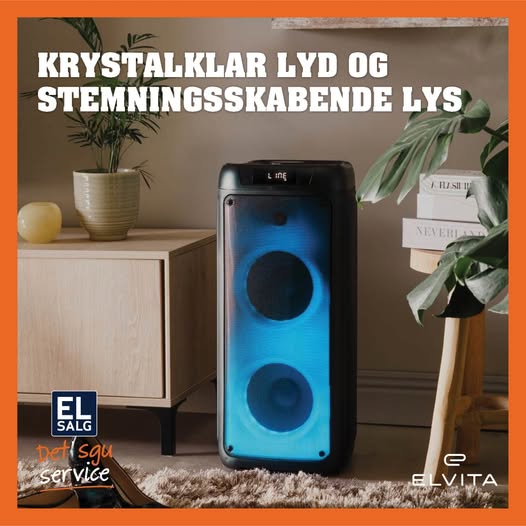 Fedt anlæg i blå farve